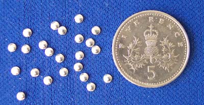 6 2MM ROUND SILVER FINDING 6 2MM ROUND SILVER FINDING